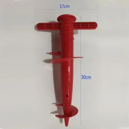 Base de parapluie en plastique de 30cm, 1 pièce, pour soleil, plage, Patio, sol de sable, meubles d'