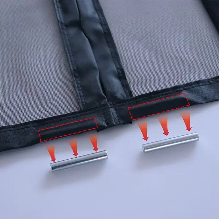 DTGJ – moustiquaire magnétique pour porte, rideau anti-insectes volants, fermeture automatique, mail