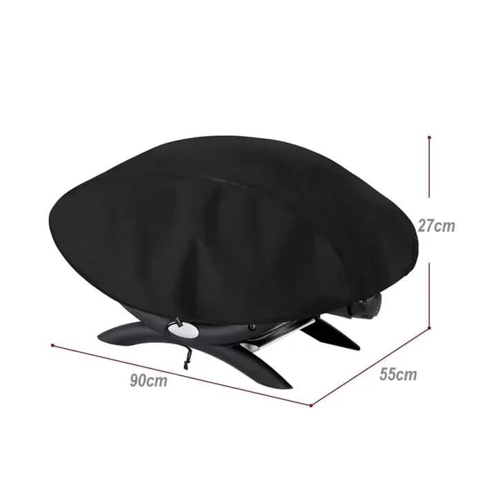 Housse de protection pour Barbecue en tissu Oxford 600D, pour Weber série Q200/2000, imperméable et 