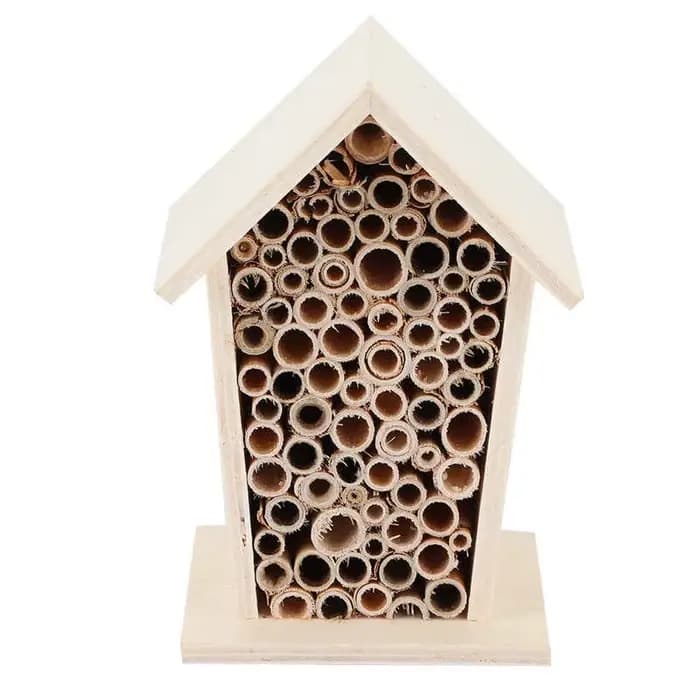 Maison d'Insectes en Bois, Abri de Maison, Nidification d'Insectes, Douzaine d'Artisanat, Décoration