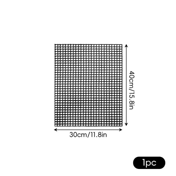 Tapis en maille antiadhésif pour Barbecue, réutilisable, résistant à la chaleur, filet de cuisson po