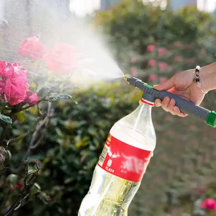 Pulvérisateur d'arrosage de jardinage, bouteille de boisson, haute pression, petite pression manuell