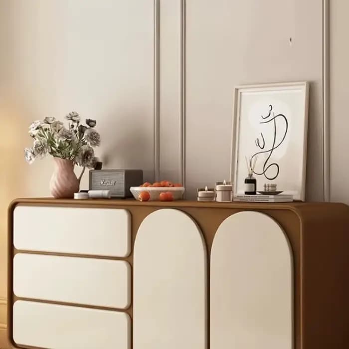 Armoires commodes Buffet de rangement tiroirs nordiques salon bureau armoires de salon vêtements en 