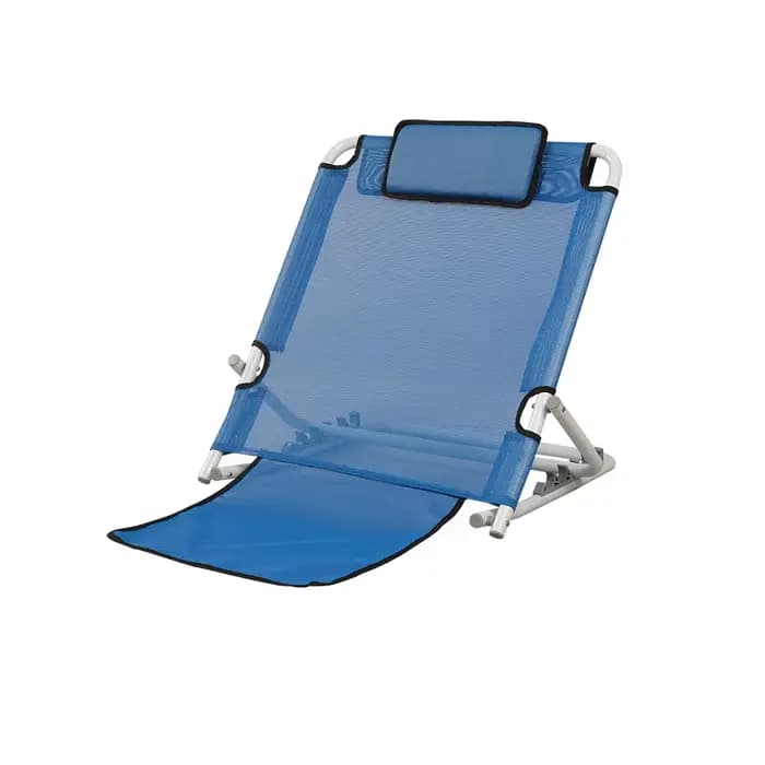 Chaise longue de plage pliante, portable, réglable, support d'étagère, fauteuil relaxant, gain de pl
