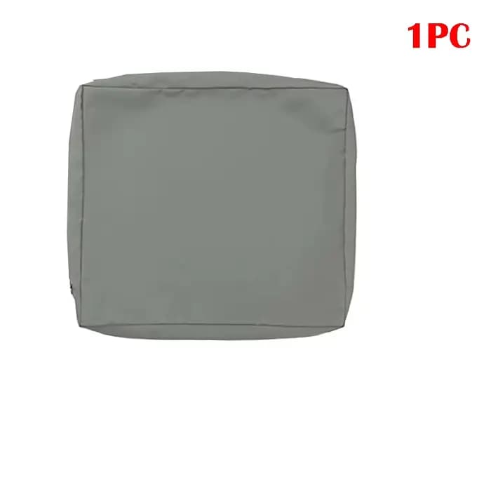 Housse de canapé imperméable pour coussin de jardin, housse de meuble avec fermeture éclair extérieu