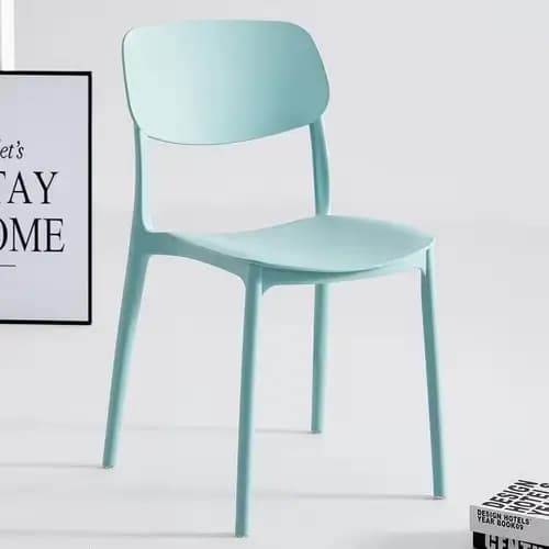 Chaises de Salle à Manger Confortables, Cuisine Européenne en Plastique, Modernes, Nordiques, Ultral