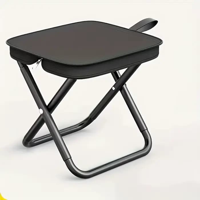 Tabouret pliant Portable avec poignée, tabouret de pêche de Camping en plein air, tabouret à fermetu