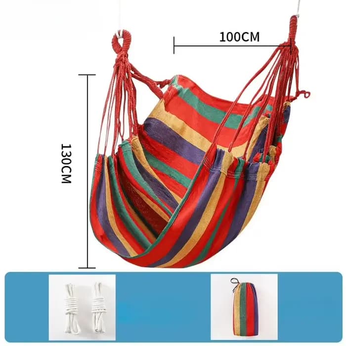 Une chaise balançoire de pavillon décontractée, un hamac confortable pour dortoir, un nouveau type d