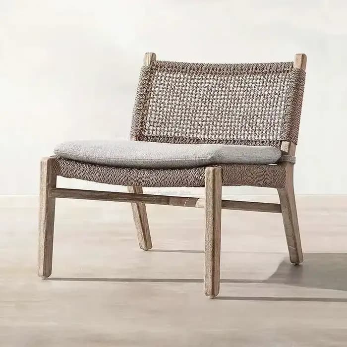 Canapé de jardin imperméable et de protection solaire de style japonais, design minimaliste, canapé 