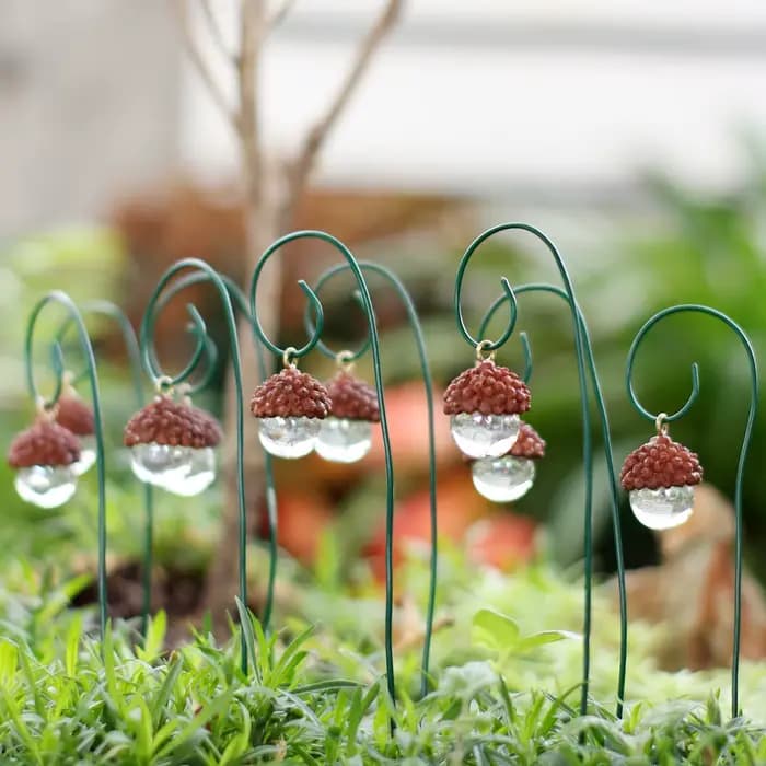 9 branche de jardin pomme de pin, décoration bonsaï branche pomme de pin, Vase de maison/décoration 