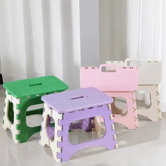 Tabouret pliant d'extérieur, Mini tabouret bas, petit tabouret pliant pour enfants, tabouret épais e