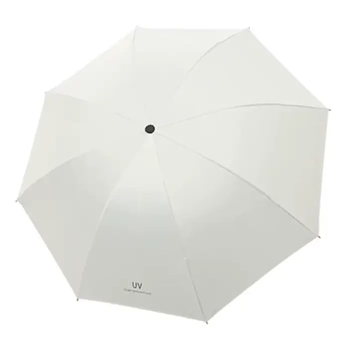Parapluie de protection solaire de couleur unie, imperméable, coupe-vent, pliable, double usage, man