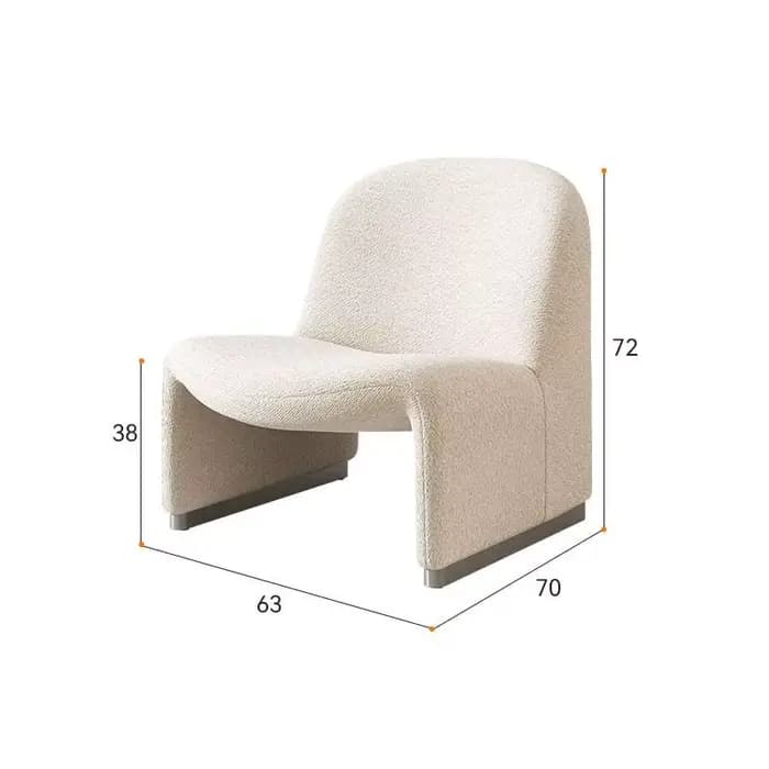 Meubles de luxe légers, simple, canapé, chaise de salon, balcon, moderne, simple, maison, loisirs, c