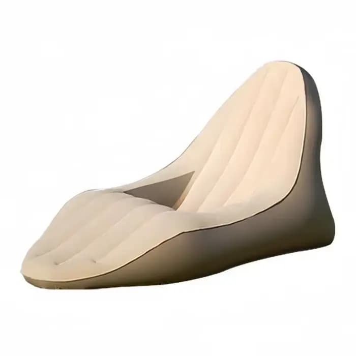 Fauteuil gonflable d'extérieur avec pompe intégrée, canapé gonflable pliable, lit d'air portable pou