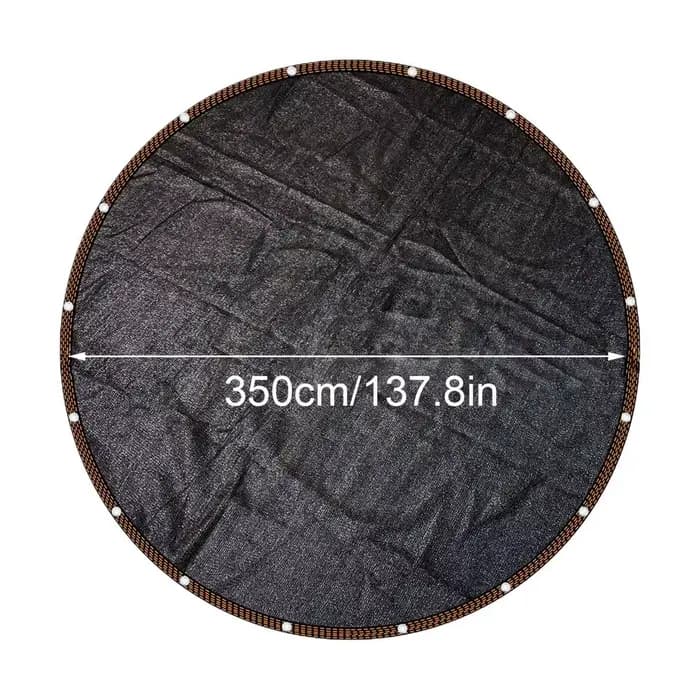 Housse de protection supérieure pour trampoline, résistante aux intempéries, protection solaire robu