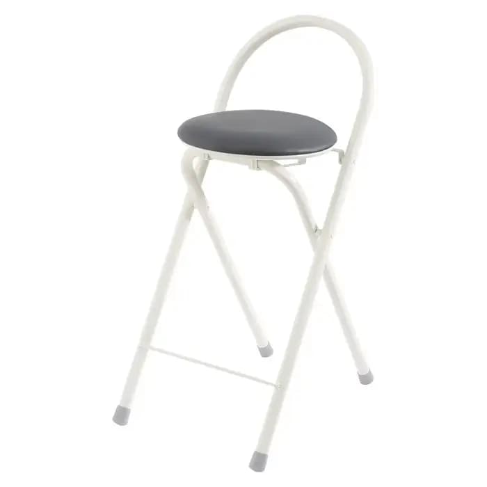 Repose-pieds haut de bar pliable, chaise de comptoir de café moderne, tabouret à dossier périphériqu