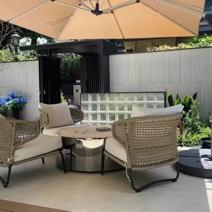 Sièges extérieurs ensemble De jardin chaises De jardin extérieur Muebles De Patio meubles d'arrière-