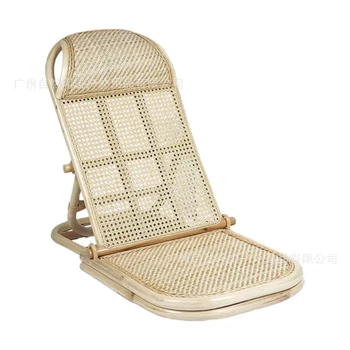 Meubles inclinables modernes loisirs salon de jardin pliant extérieur rotin chaise de plage portable