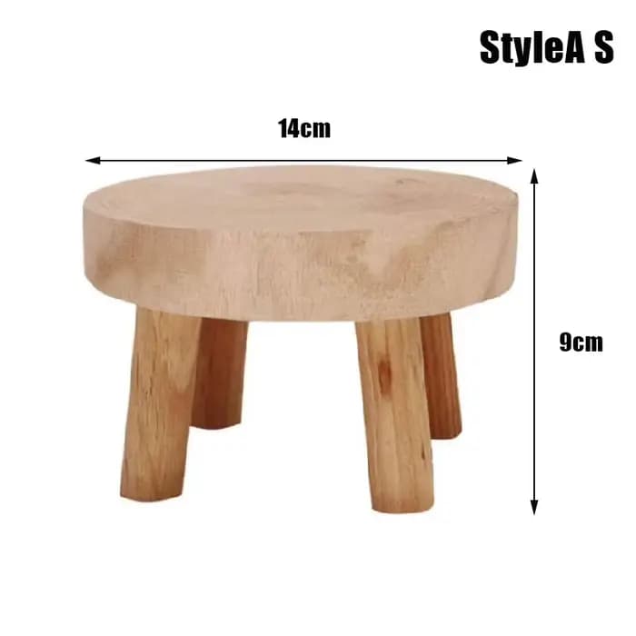 Banc de jardinière en bois, support pour plantes de balcon, Pot de fleur, support de Base, tabouret,