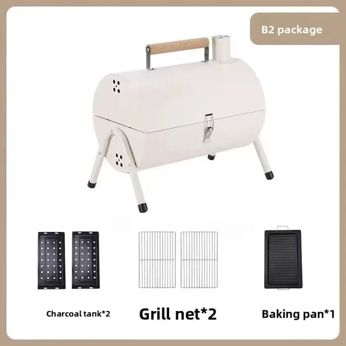 Barbecue extérieur Brother pour camping, format familial, idéal pour les couples, grill coréen, barb