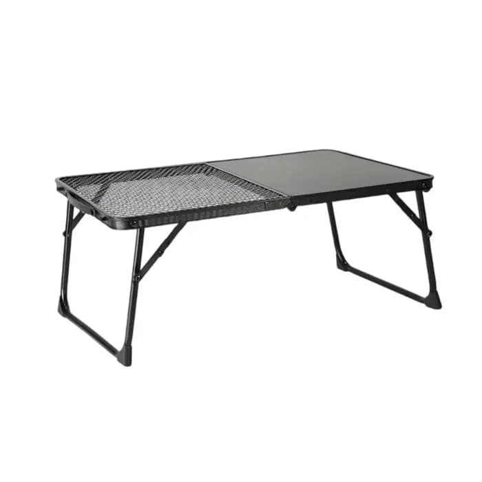 Table demi-pliante d'extérieur, Table multifonctionnelle en fer, capacité de charge élevée, Portable