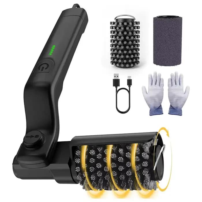 Brosse électrique pour nettoyer les grilles de barbecue, brosse résistante à la chaleur pour élimine