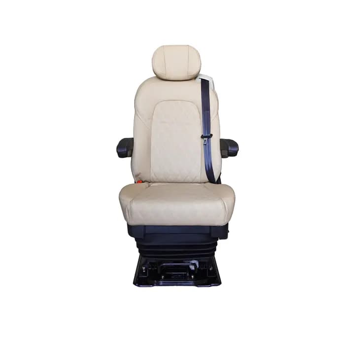 Siège conducteur multifonctions pour camping-car avec airbag et base pivotante à 360 degrés pour cam