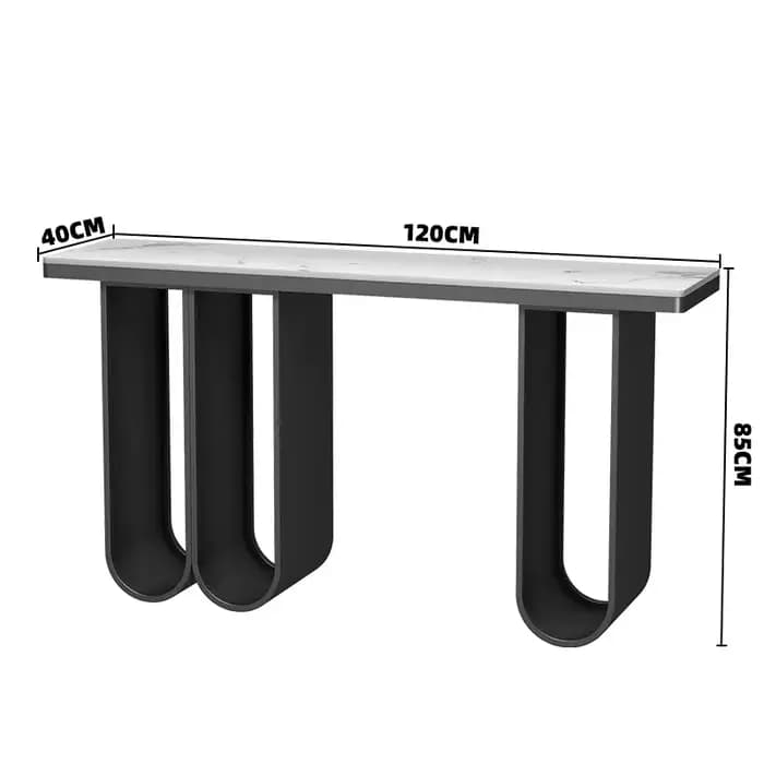 Table d'angle De qualité Simple, tendance, moderne et élégante, Console délicate, Unique, Mesa Esqui