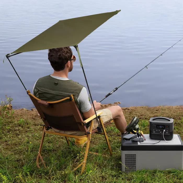 Chaise de Camping auvent chaise de plage auvent ombre robuste Portable pare-soleil abri parapluie po