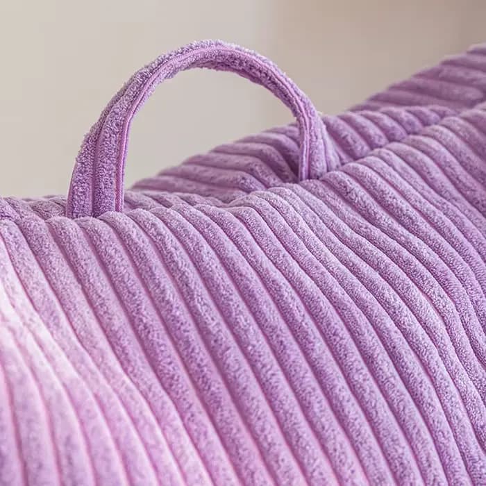 60CM paresseux Mini pouf canapé Simple velours côtelé maison salon enfants canapé chambre balcon tis
