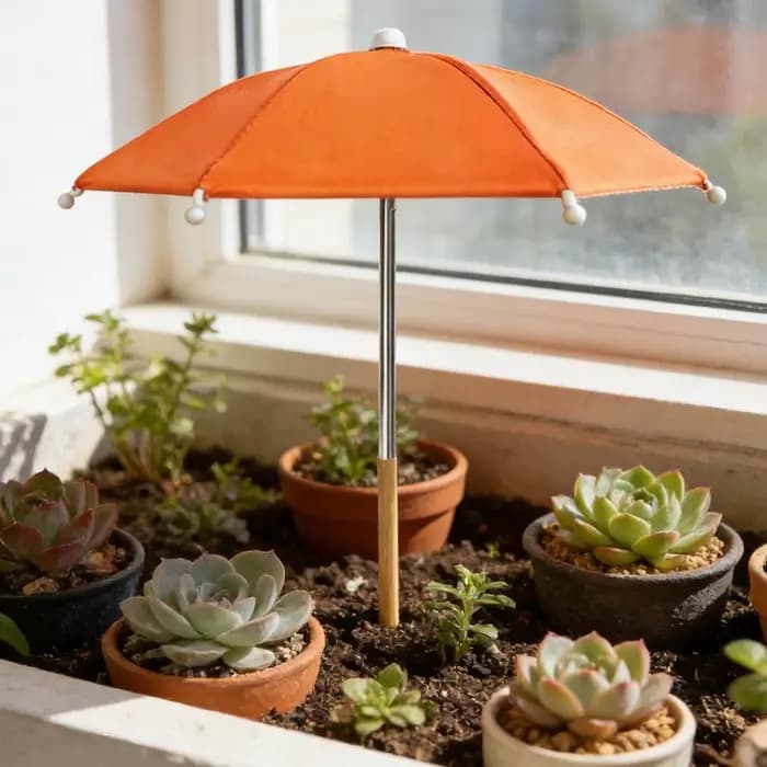 Parasol pour plantes d'extérieur, auvent pratique et polyvalent, protection solaire créative pour fl