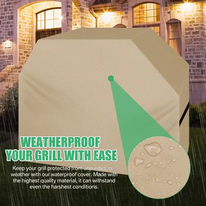 Couverture de gril pour Barbecue, couverture de gril d'extérieur, grilles à gaz au charbon de bois, 