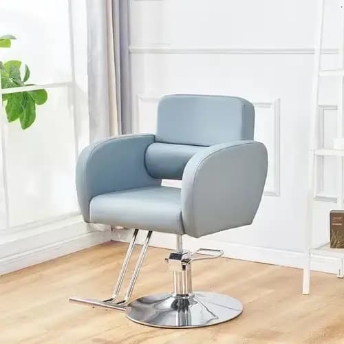 Chaise de barbier classique personnalisée, tabouret de barbier de beauté portable, meubles de salon 
