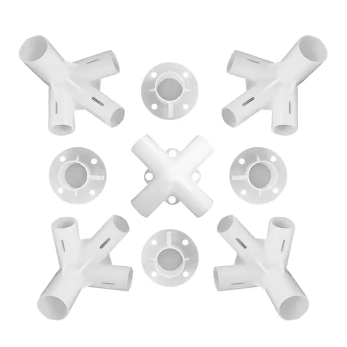 Pièces de rechange pour auvent de Gazebo 3x3m, pieds de tente, connecteur central d'angle 25/19mm, p