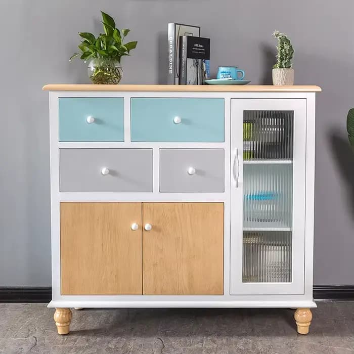 Armoires de Salon sur pied artisanales, grande armoire de bureau au sol, entrée de luxe, accessoires