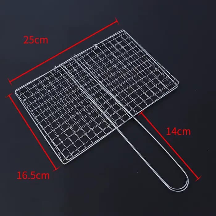 Filet de barbecue pour steak, viande, poisson, légumes, panier à griller, outils de cuisine, 1 ensem