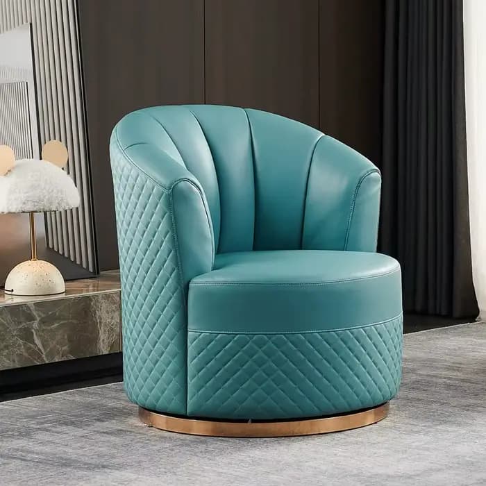 Chaise de loisirs design de canapé simple de salon de luxe léger italien