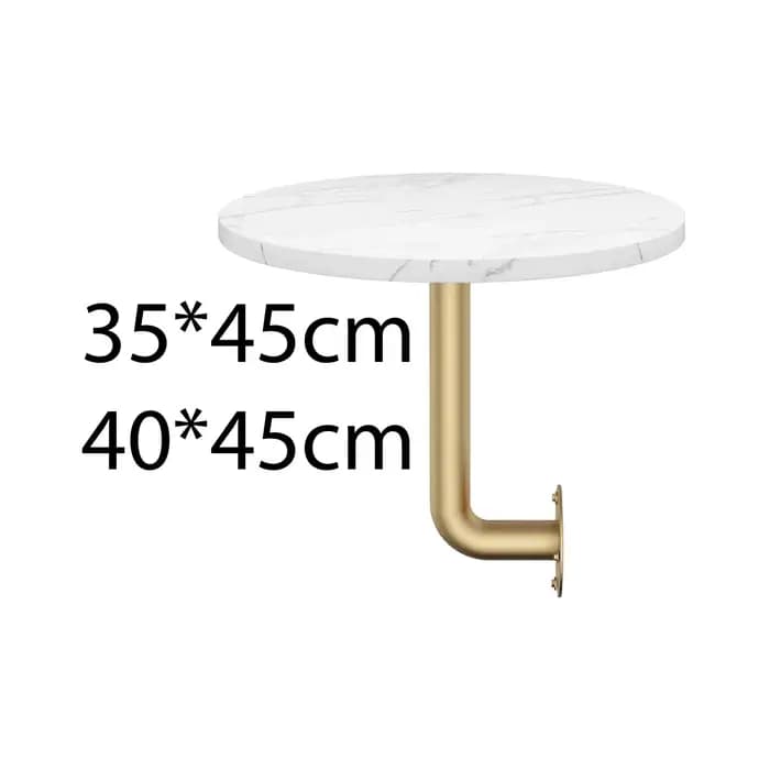 Table ronde murale minimaliste, compacte, basse, thé, meubles modernes pour cuisine, canapé, Bar, ba