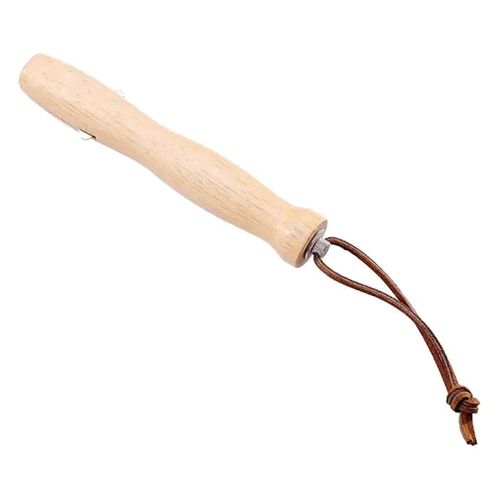 Brochettes de Barbecue de 80Cm, manche en bois en acier inoxydable, longue feu de camp télescopique 