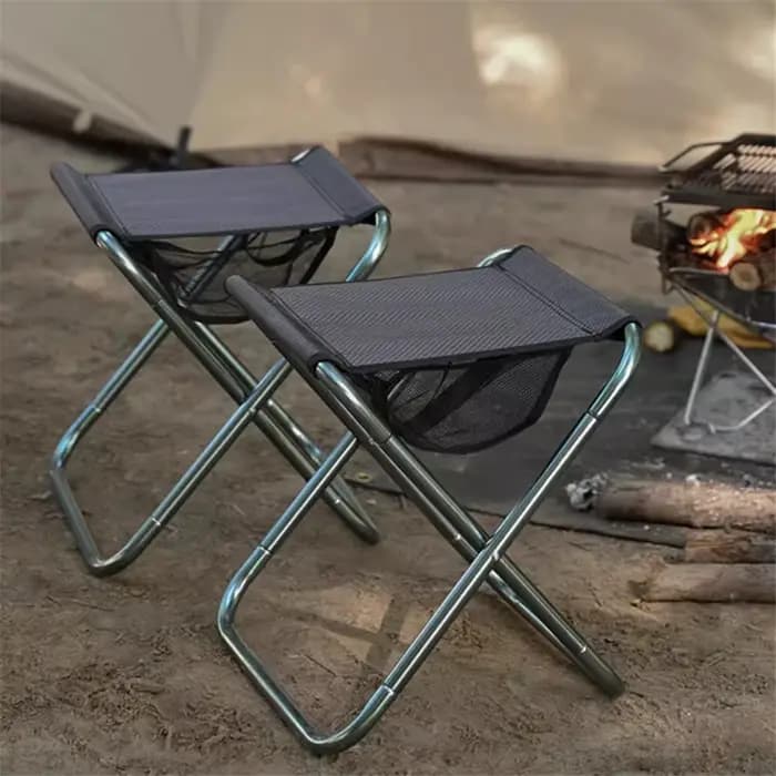 Chaise pliante d'extérieur pour adulte, charge maximale de 150KG, Portable, respirant, tabouret de C
