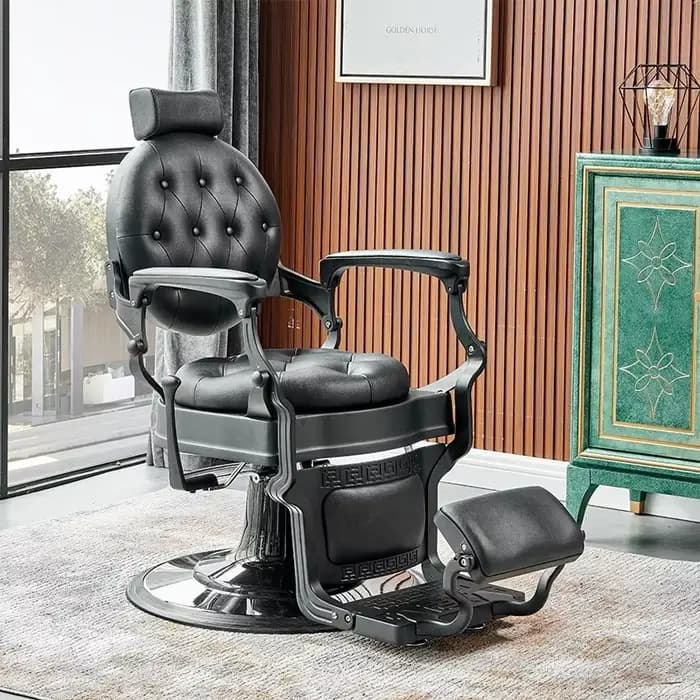 Accoudoir confortable chaise de barbier moderne Glamour Simple nordique chaise de barbier Moderm est