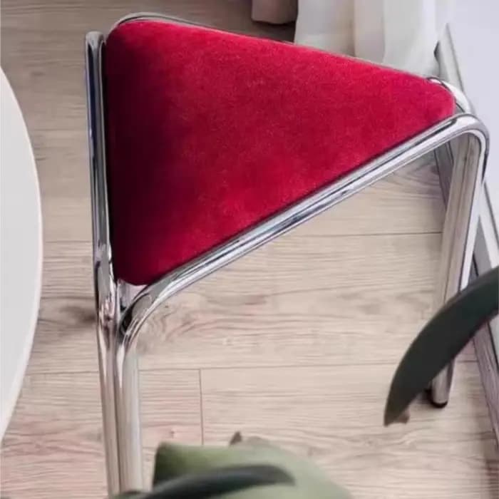 MOMO Bauhaus Tabouret de vanité antique – Tabouret de salle à manger design empilable rembourré en t
