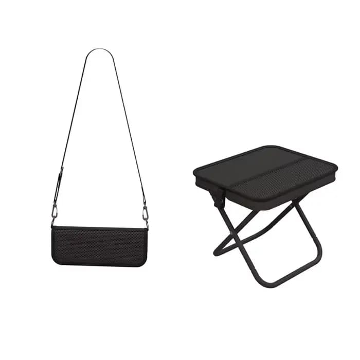Chaise de pêche portable résistante à l'usure, robuste, imperméable, avec bretelles, capacité de cha