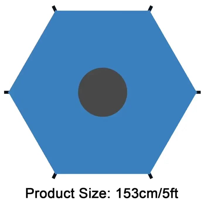 Abri solaire anti-UV pour trampoline, imperméable, protection solaire pour trampolines, housse de pr