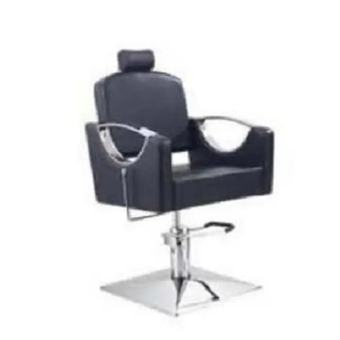 Ensemble de mobilier de salon de luxe en cuir PU et acier couleur or pour fauteuil de coiffeur et po