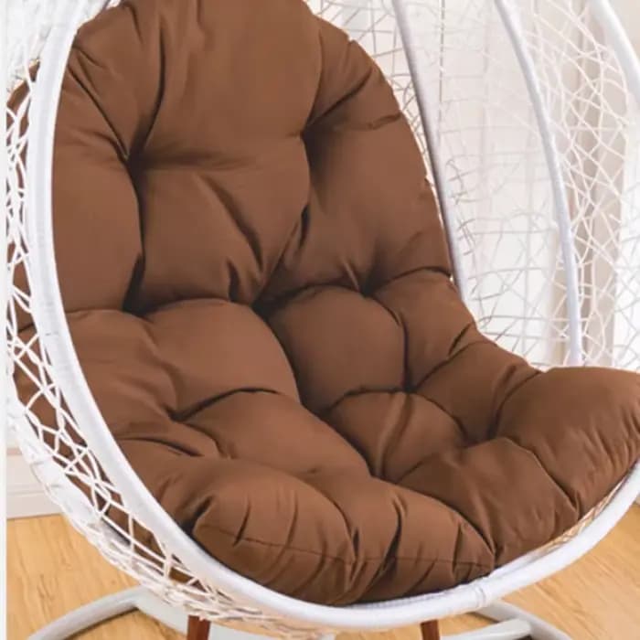 120x80cm oeuf chaise coussin coussin de siège balançoire chaise suspendue tapis oreiller Patio jardi