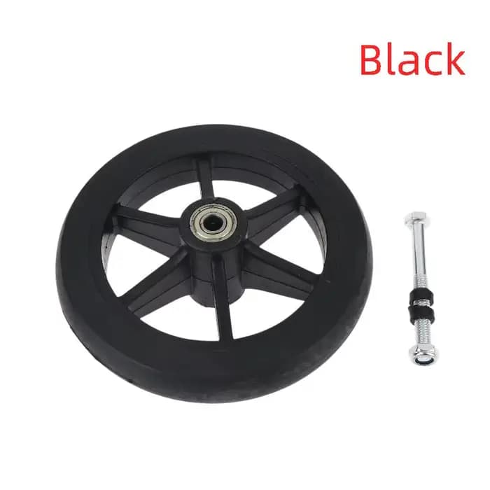 Roue avant de 6 pouces pour fauteuil roulant manuel, remplacement facile, ajustement parfait pour un