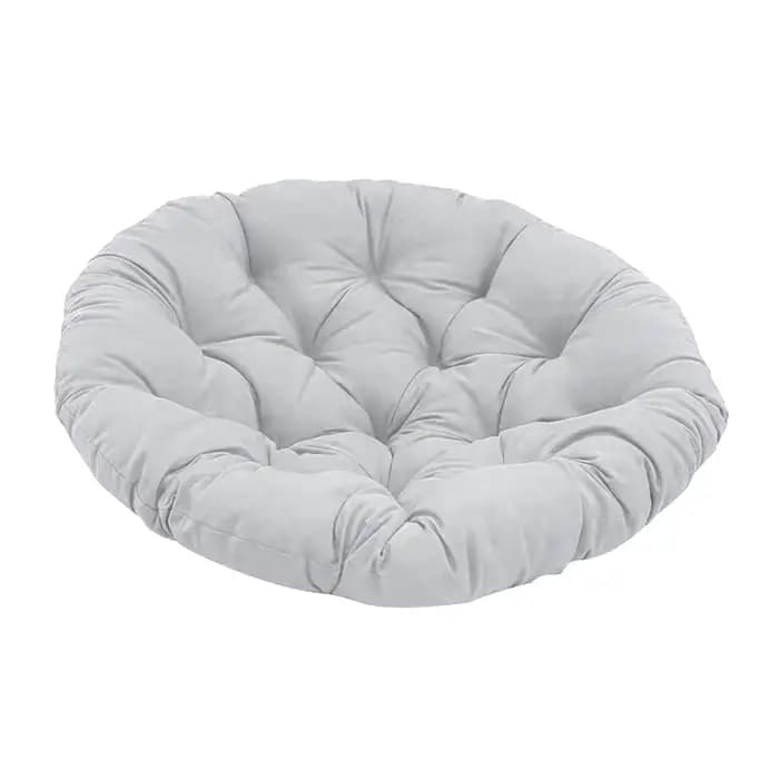 Coussin de siège rond rembourré de 50cm, coussin de chaise en forme d'œuf pour accessoire de salon, 