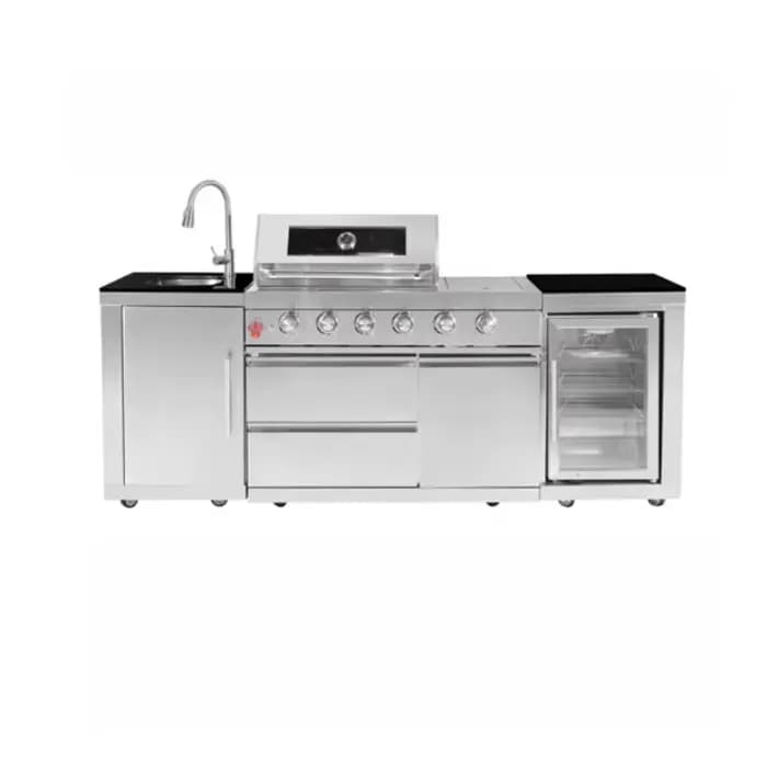 Tissu de barbecue intégré pour cour extérieure, tissu intégré pour cuisine et jardin