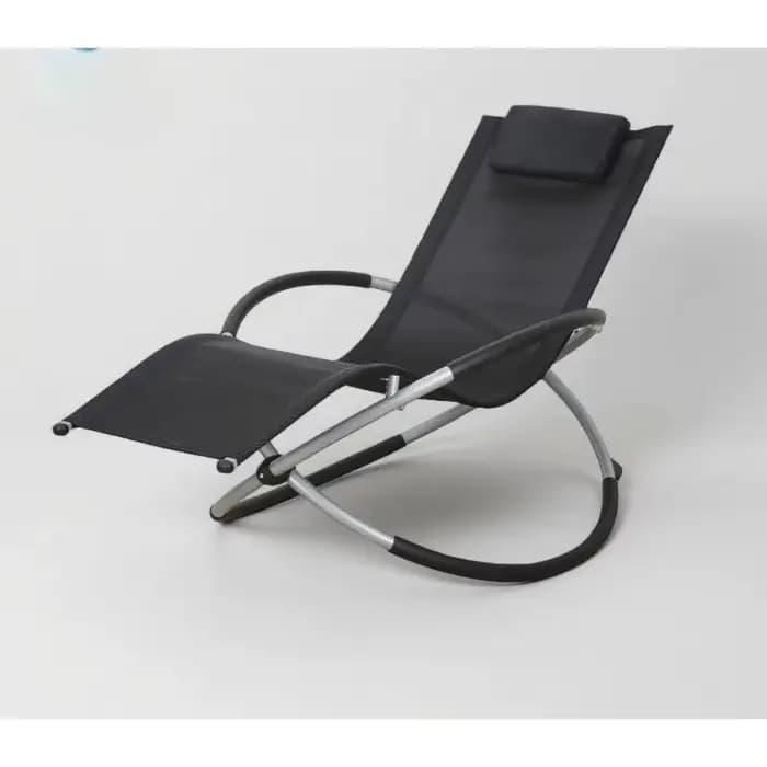 Chaise inclinable d'extérieur, chaise planète, à bascule, en fer, papillon, de jardin, de cour, de b